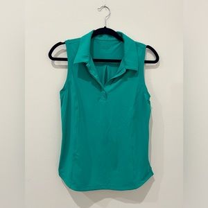Athleta Polo in Green!